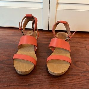 Madewell wooden sandals